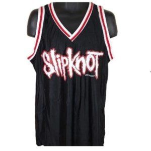 Vintage 1999 Slipknot Basketball Jersey Style Tank Size XL Blue Grape USA NEW